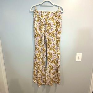 Free People Floral Pants Size XS